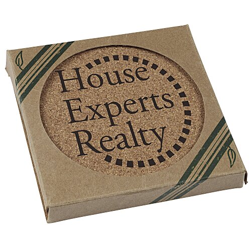 Cork Coaster Set - Circle Main Image