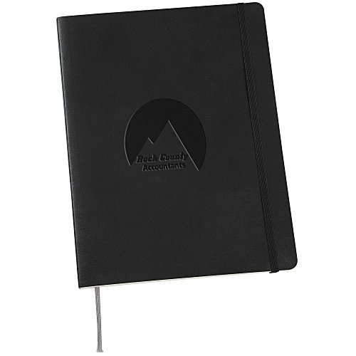 Moleskine Soft Cover Notebook - 9-3/4 inches x 7-1/2 inches - Ruled Main Image