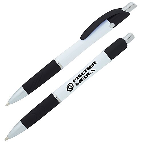 Souvenir Emblem Pen - White - 24 hr Main Image