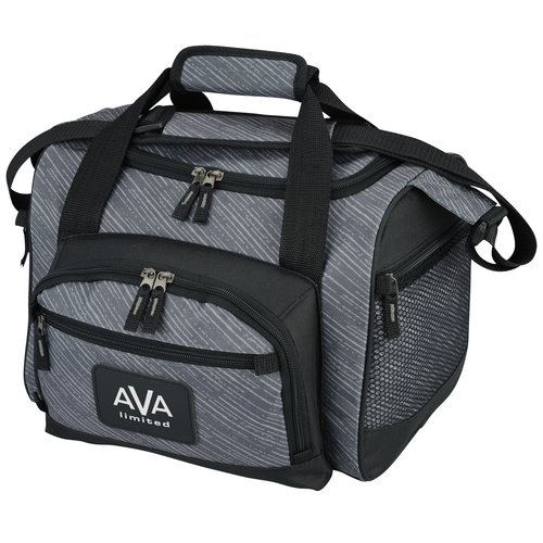 12-Can Convertible Duffel Cooler - Urban Stripes - 24 hr Main Image