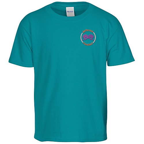 Gildan 6-ounce Ultra Cotton T-Shirt - Youth - Embroidered Main Image