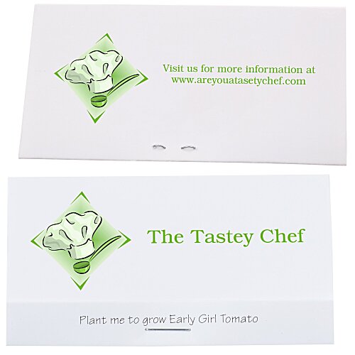 Matchbook Seed Packet - Early Girl Tomato Main Image