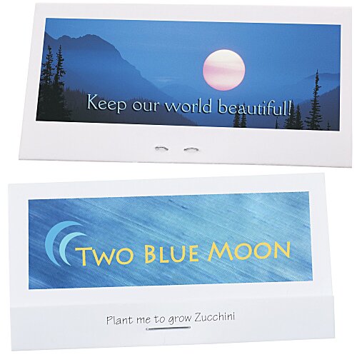 Matchbook Seed Packet - Zucchini Main Image