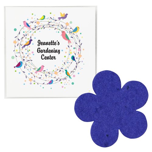 Plant-A-Shape Flower Seed Packet - Flower Main Image