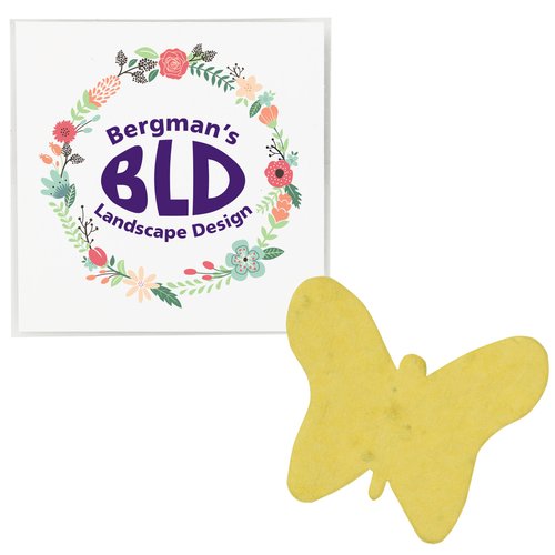 Plant-A-Shape Flower Seed Packet - Butterfly Main Image