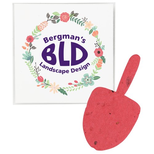 Plant-A-Shape Flower Seed Packet - Trowel Main Image