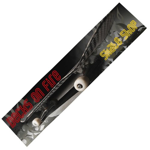 Removable Vinyl Bumper Sticker - 3" x 11-1/2" - Full Color Main Image