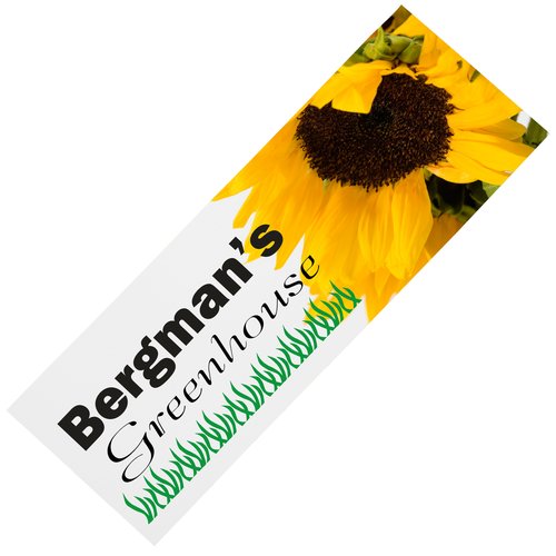 Removable Vinyl Bumper Sticker - 3-3/4" x 7-1/2" - Full Color Main Image