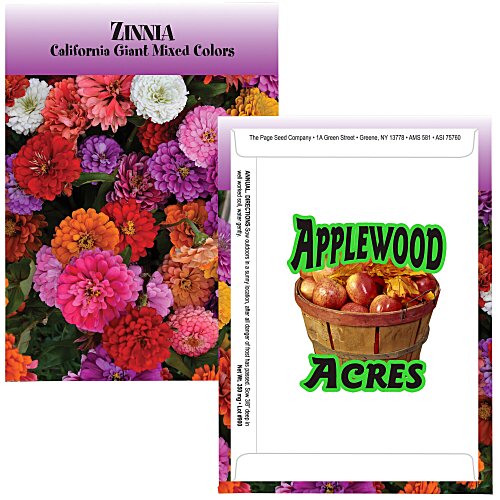 Standard Series Seed Packet - Giant Zinnia Main Image