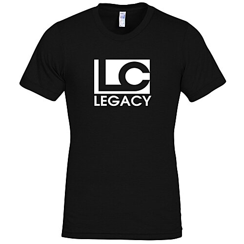 American Apparel Tri-Blend Track T-Shirt - USA Made Main Image