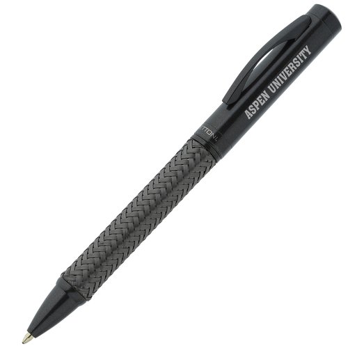 Bettoni Mesh Wrap Twist Metal Pen Main Image