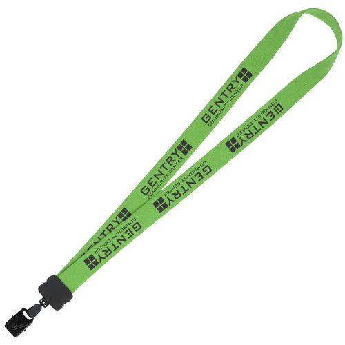 Lanyard - 7/8" - 32" - Large Metal Bulldog Clip Main Image
