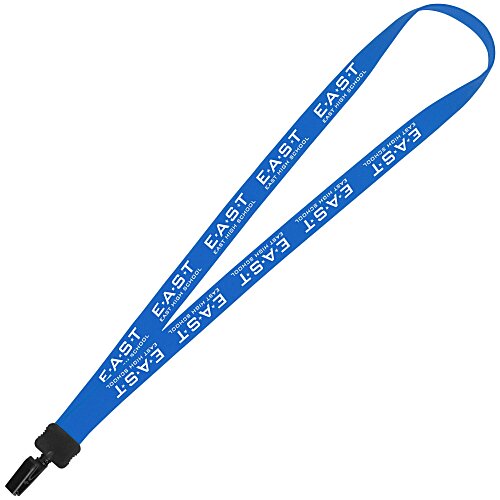 Lanyard - 7/8 inch - 36 inches - Plastic Bulldog Clip Main Image