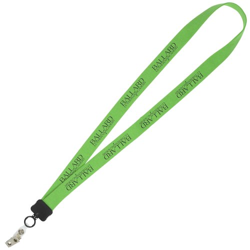 Lanyard - 7/8 inch - 36 inches - Snap with Metal Bulldog Clip Main Image