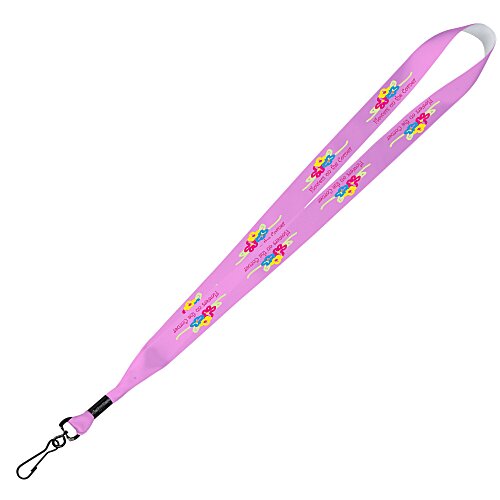 Full Color Ribbon Lanyard - 7/8" - 36" - Metal Swivel Snap Hook Main Image