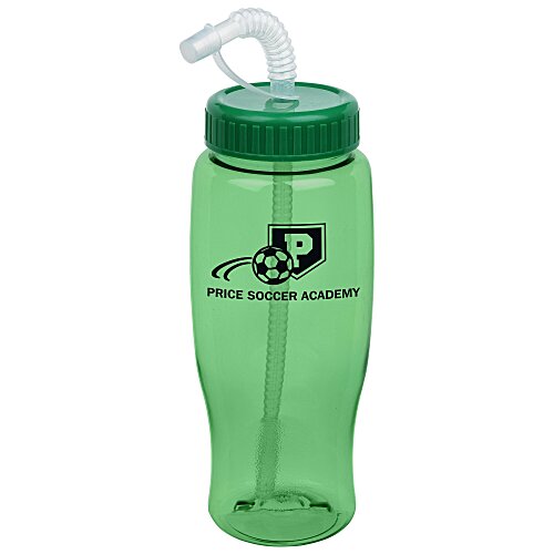 Comfort Grip Bottle with Straw Lid - 27 oz. Main Image
