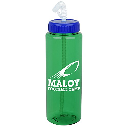 Guzzler Sport Bottle with Straw Lid - 32 oz. Main Image