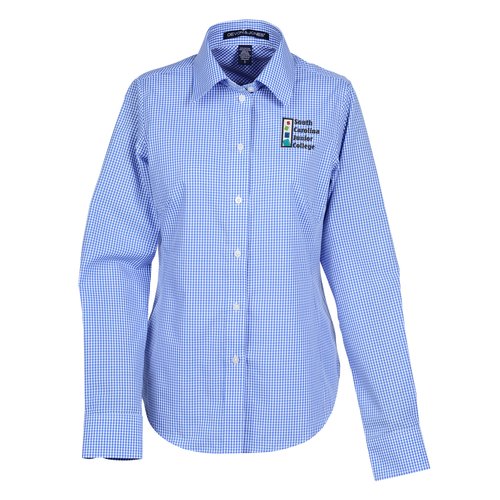 Crown Collection Gingham Check Shirt - Ladies' Main Image