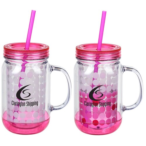 Color Changing Mason Jar - 16 oz. Main Image