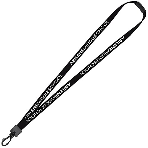 Lanyard with Neck Clasp - 5/8 inch - 32 inches - Plastic Swivel Snap Hook - 24 hr Main Image