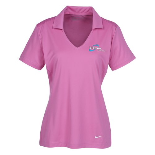 Nike Performance Vertical Mesh Polo - Ladies' - Embroidered Main Image