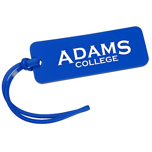 Rectangle Luggage Tag - 1 1/2 inches x 4 inches - Opaque Main Image