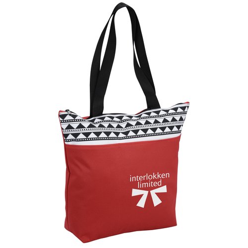 Printed Pattern Tote Main Image