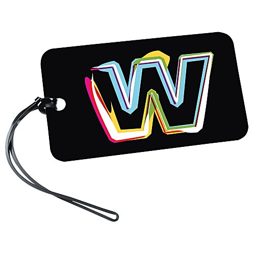 Rectangle POLYspectrum Bag Tag - 3 inches x 5 inches - Opaque Main Image