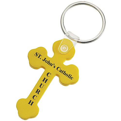 Cross Soft Keychain - Opaque Main Image