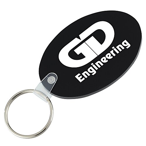 Oval Soft Keychain - Opaque Main Image