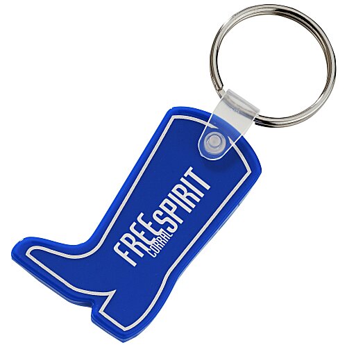 Western Boot Soft Keychain - Opaque Main Image