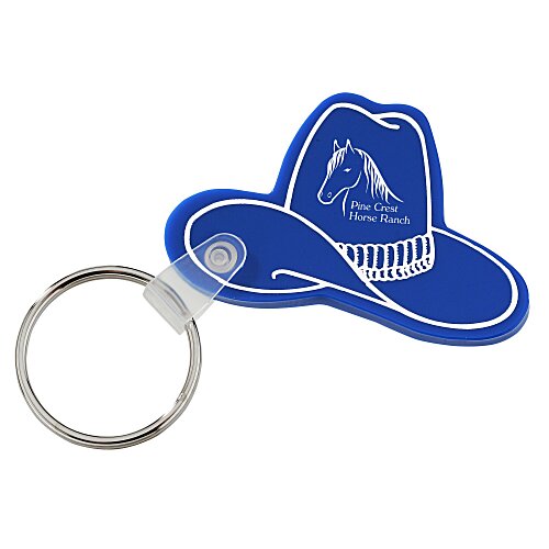Western Hat Soft Keychain - Opaque Main Image