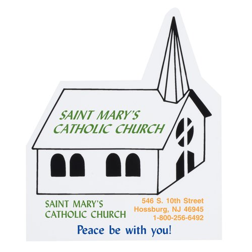 Flat Flexible Magnet - Church Main Image