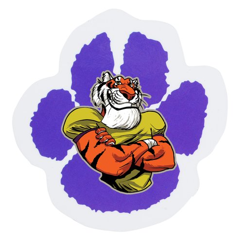 Flat Flexible Magnet - Paw Main Image
