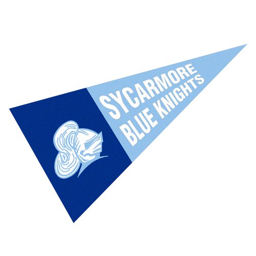 Felt Pennant Magnet - 3 inches x 6 inches Main Image