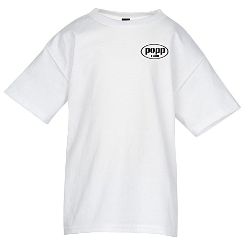 Hanes Perfect-T - Youth - White - Screen Main Image