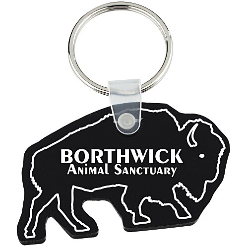 Bison Soft Keychain - Opaque Main Image