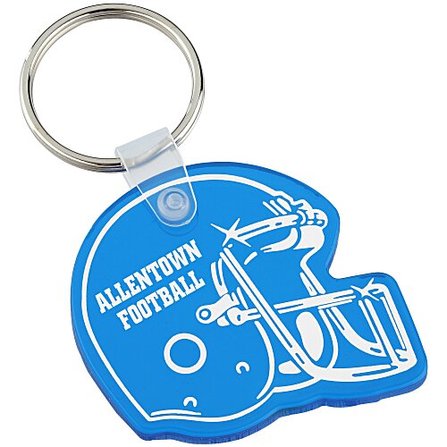 Helmet Soft Keychain - Translucent Main Image