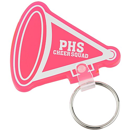 Megaphone Soft Keychain - Translucent Main Image