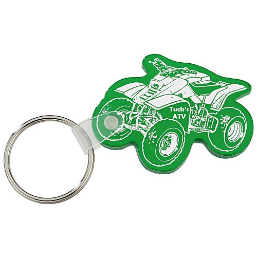 Four Wheeler Soft Keychain - Translucent Main Image