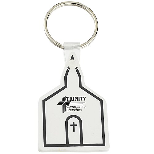 Church Soft Keychain - Opaque Main Image