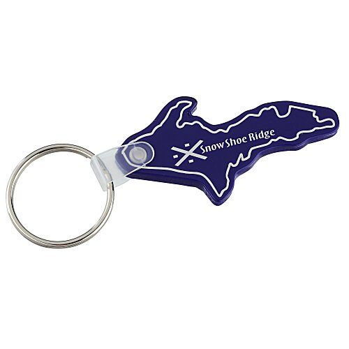 Upper Peninsula Soft Keychain - Opaque Main Image