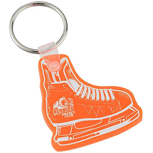 Hockey Skate Soft Keychain - Translucent Main Image
