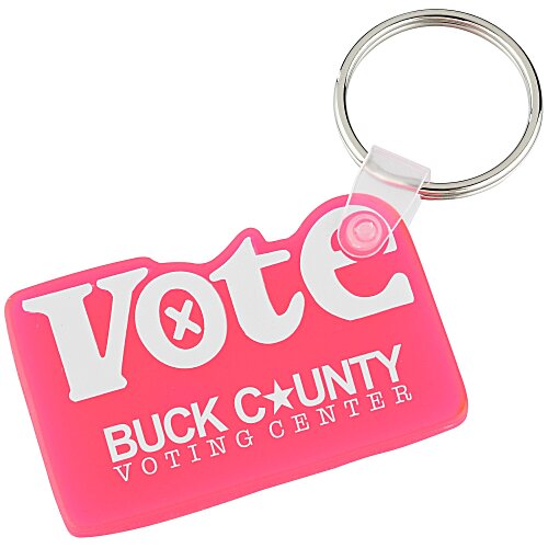 Vote Soft Keychain - Translucent Main Image