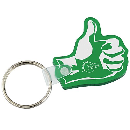 Thumbs Up Soft Keychain - Translucent Main Image