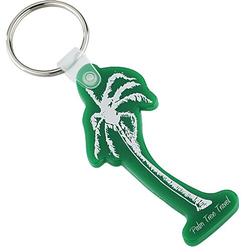 Palm Tree Soft Keychain - Opaque Main Image