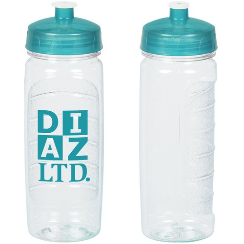 Refresh Clutch Water Bottle - 20 oz- Clear - 24 hr Main Image