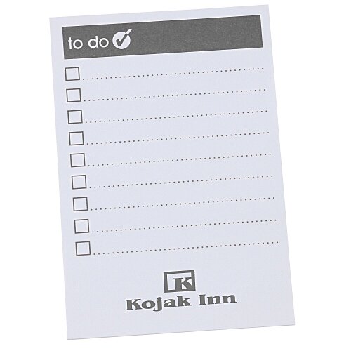 Post-it® Notes - 6" x 4" - Exclusive - To Do - 50 Sheet - 24 hr Main Image