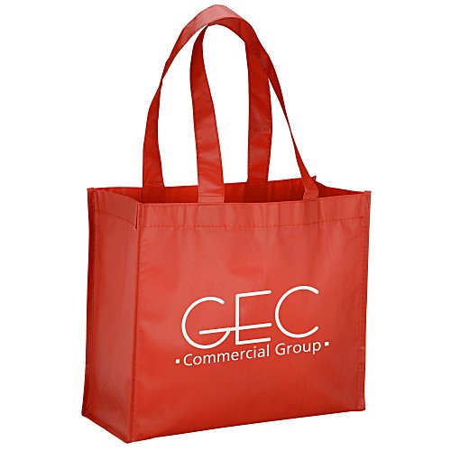 Matte Laminate Tote - 12 1/2 inches x 16 inches Main Image