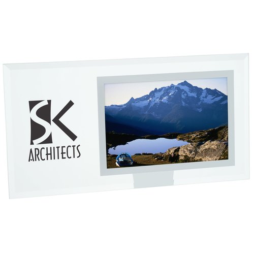 Horizontal Beveled Glass Frame - 4 inches x 6 inches Main Image